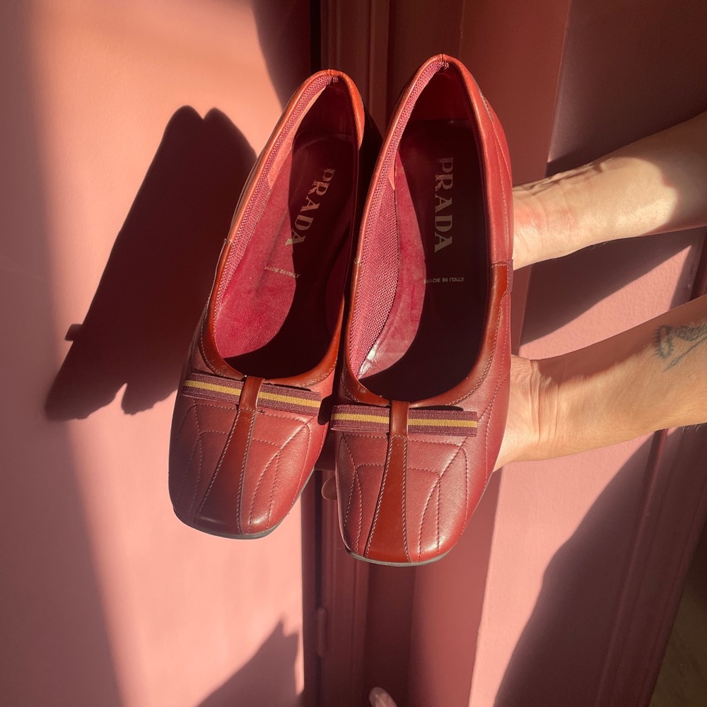 Prada Women's 2000s Sporty Ballerina Flats